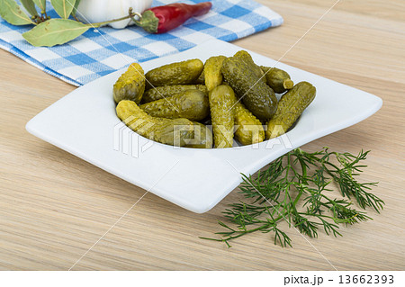 Marinated small cucumber Marinated small cucumber 13662393