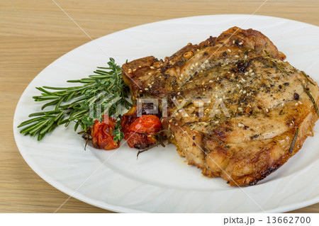 Roasted pork Roasted pork 13662700