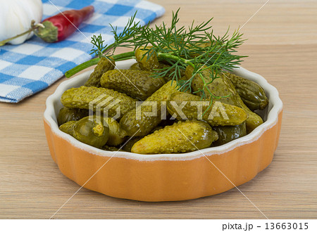 Marinated small cucumber Marinated small cucumber 13663015
