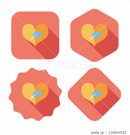 Environmental protection concept flat icon with long shadow,eps1 13664592