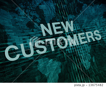New Customersのイラスト素材 [13675482] - PIXTA