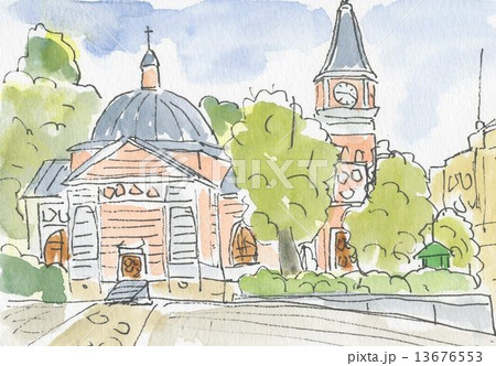 タンペレの教会 (フィンランド) タンペレの教会 (フィンランド) 13676553