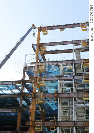 工事現場 13676764