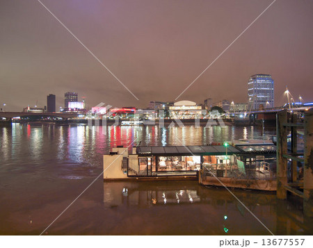 River Thames South Bank, London 13677557