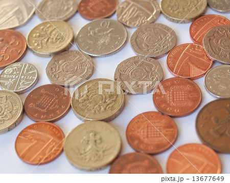 British pound coin 13677649