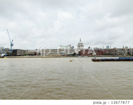 River Thames in London River Thames in London 13677677
