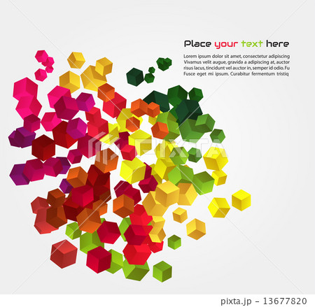 Vector abstract cheerful background Vector abstract cheerful background 13677820