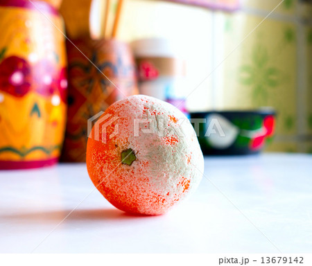 Rotten mandarin. Rotten mandarin. 13679142
