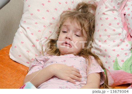Three year old girl ill Three year old girl ill 13679304