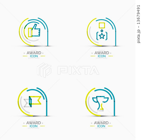 Award icon set, Logo collection Award icon set, Logo collection 13679491