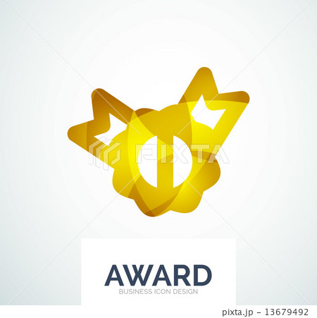 Colorful award business logo Colorful award business logo 13679492