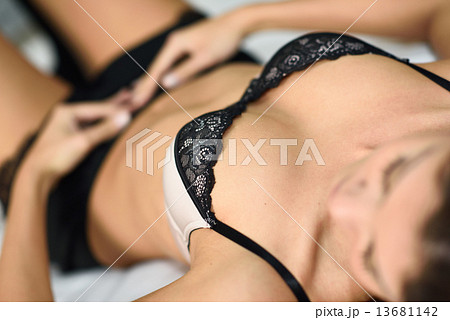 Sexy young woman dressed in lingerie Sexy young woman dressed in lingerie 13681142