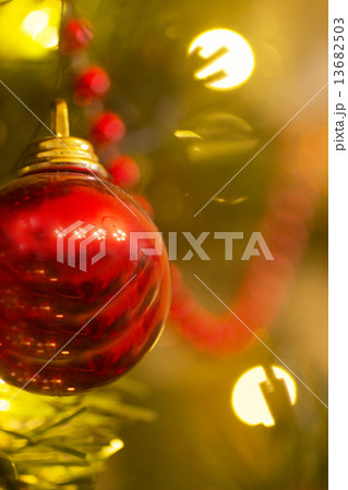 Artificial Christmas tree decorations baubles 13682503