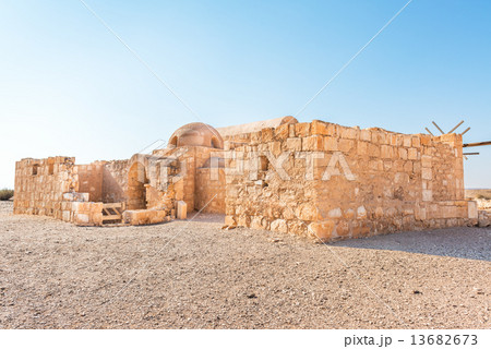 世界遺産アムラ城(ヨルダン、ザルカ) 13682673