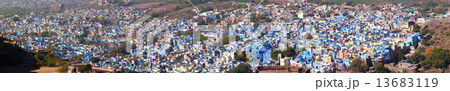 Jodhpur City or the blue city, Rajasthan, India 13683119