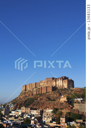 Mehrangarh Fort, Jodhpur, Rajasthan, INDIA 13683133