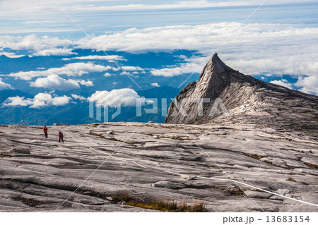 South Peak of Kinabalu mount 13683154