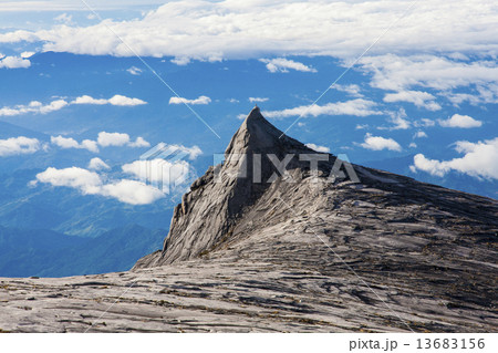 South Peak of Kinabalu mount 13683156