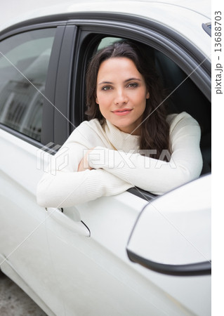 Young woman looking at camera Young woman looking at camera 13688703
