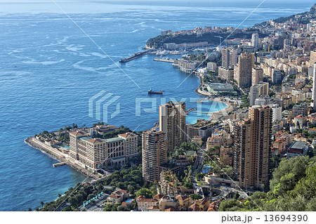 montecarlo monaco panorama 13694390