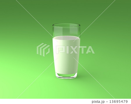 一杯の牛乳 一杯の牛乳 13695479