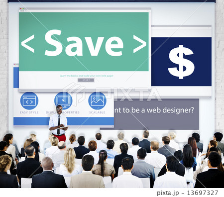 Group of Business People Seminar Save Concept 13697327