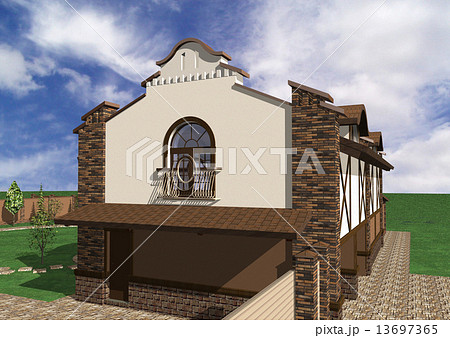 House in Classical Style 13697365