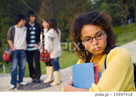 Bullied and Sad Student Bullied and Sad Student 13697418