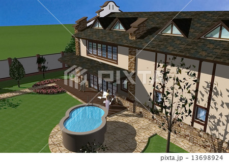 House in Classical Style House in Classical Style 13698924