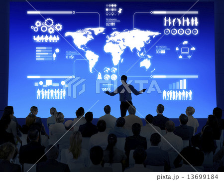 Teacher Teaching International Relations Themed Lecture 13699184