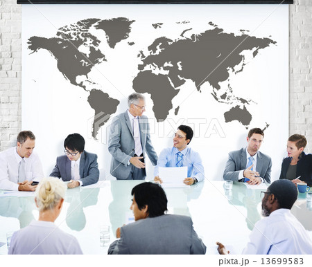 Diverse Business People in a Meeting Diverse Business People in a Meeting 13699583