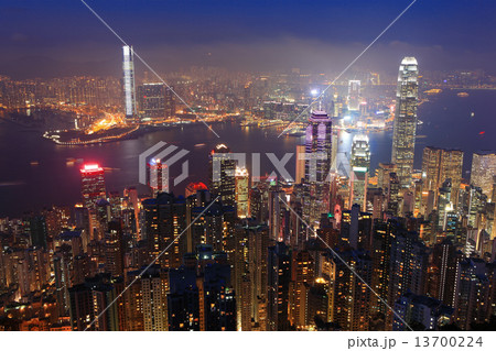 Hong Kong night view Hong Kong night view 13700224