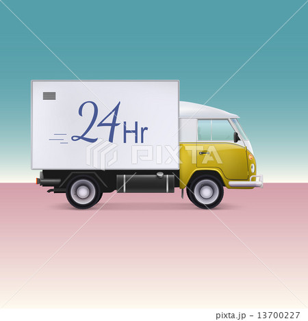 Delivery truck. Delivery truck. 13700227
