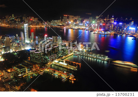 Hong Kong night view 13700231