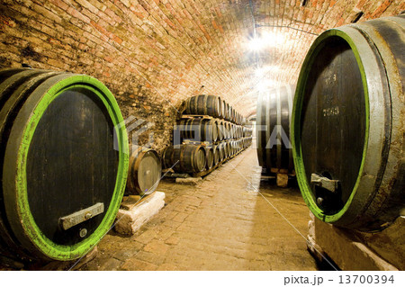 wine cellar, Jaroslavice, Czech Republic 13700394