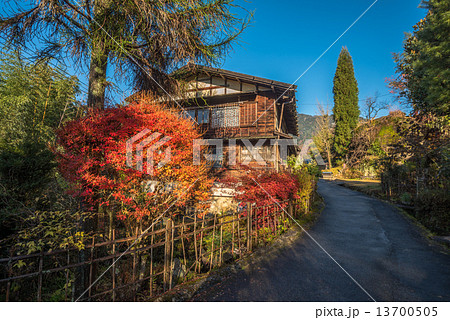 Tsumago, scenic traditional post town in Japan Tsumago, scenic traditional post town in Japan 13700505