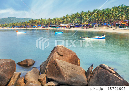 India, Goa, Palolem beach 13701005