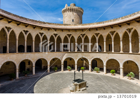 Bellver Castle inner court Bellver Castle inner court 13701019