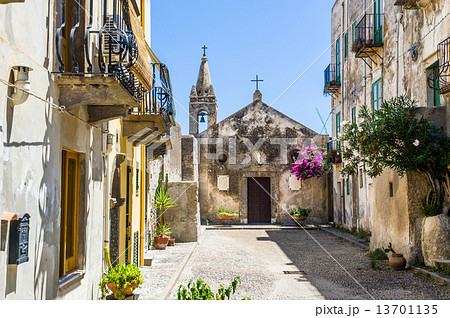 Lipari old town church Lipari old town church 13701135