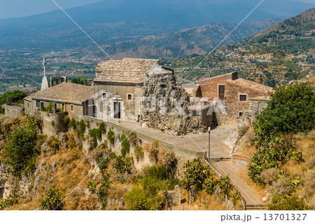 Taormina old church view 13701327