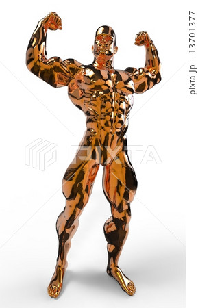 Golden Bodybuilder Golden Bodybuilder 13701377