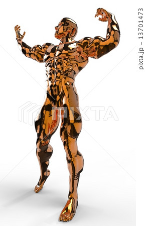 Golden Bodybuilder Golden Bodybuilder 13701473