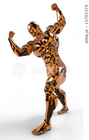 Golden Bodybuilder Golden Bodybuilder 13701479