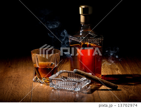 Brandy on table 13702974