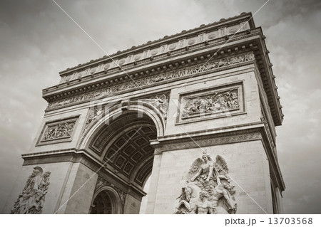The Arc de Triumph, Paris, France 13703568