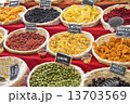 Dried food in a market 13703569
