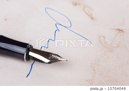 Signature on old paper 13704049