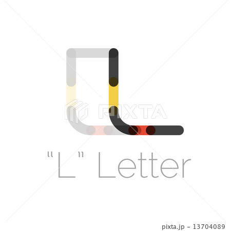 Minimal font or letter logo design Minimal font or letter logo design 13704089