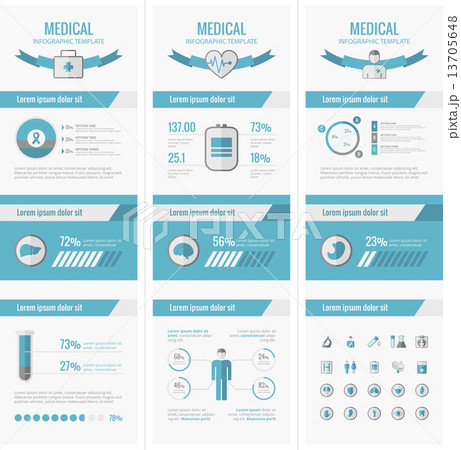 Medical Infographic Elements. 13705648