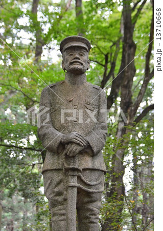 那須塩原市　乃木将軍像 13710668